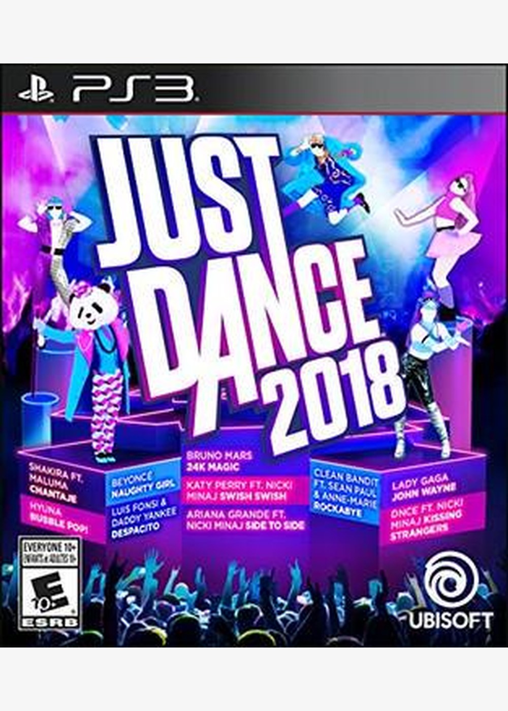 Portada de Just Dance 2018 Estándar para PS3 (US)