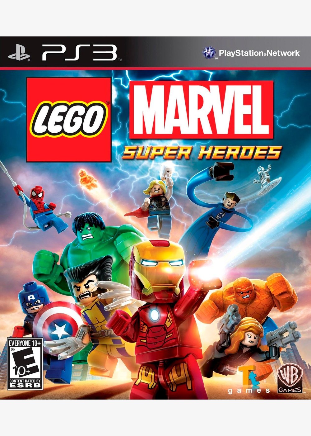 Portada de LEGO Marvel Super Heroes Estándar para PS3 (US)