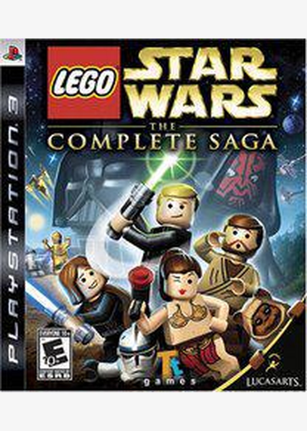 Portada de LEGO Star Wars Complete Saga Estándar para PS3 (US)