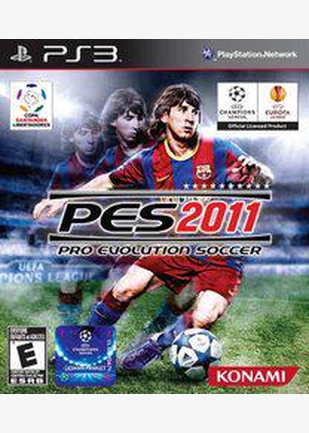 Portada de Pro Evolution Soccer 2011 Estándar para PS3 (US)