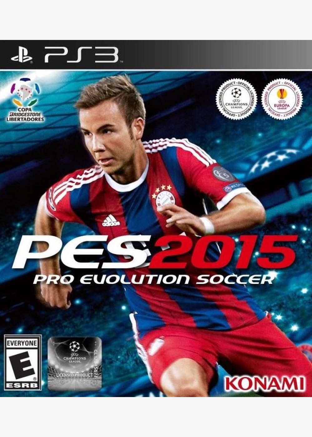 Portada de Pro Evolution Soccer 2015 Estándar para PS3 (US)