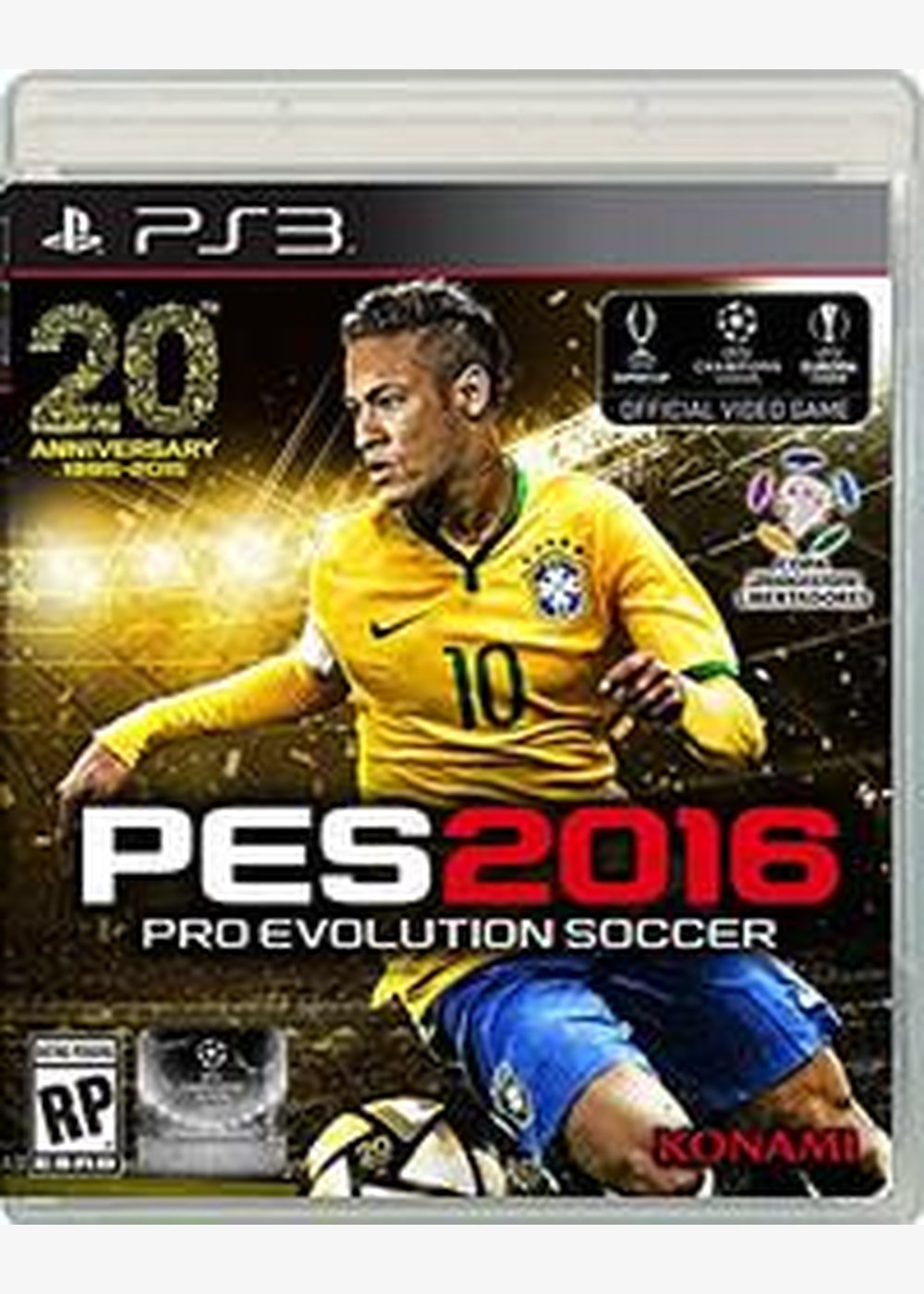 Portada de Pro Evolution Soccer 2016 Estándar para PS3 (US)