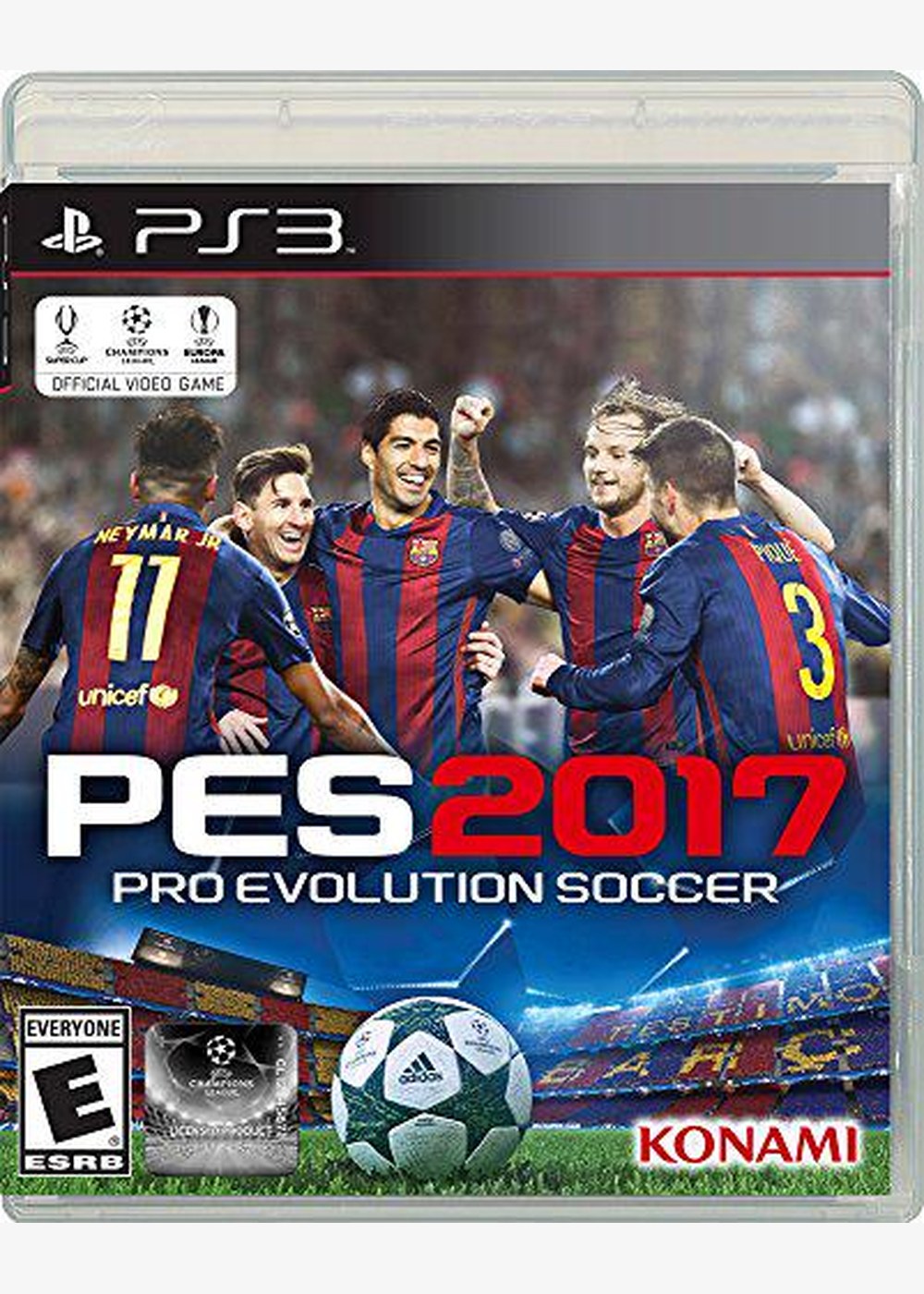 Portada de Pro Evolution Soccer 2017 Estándar para PS3 (US)