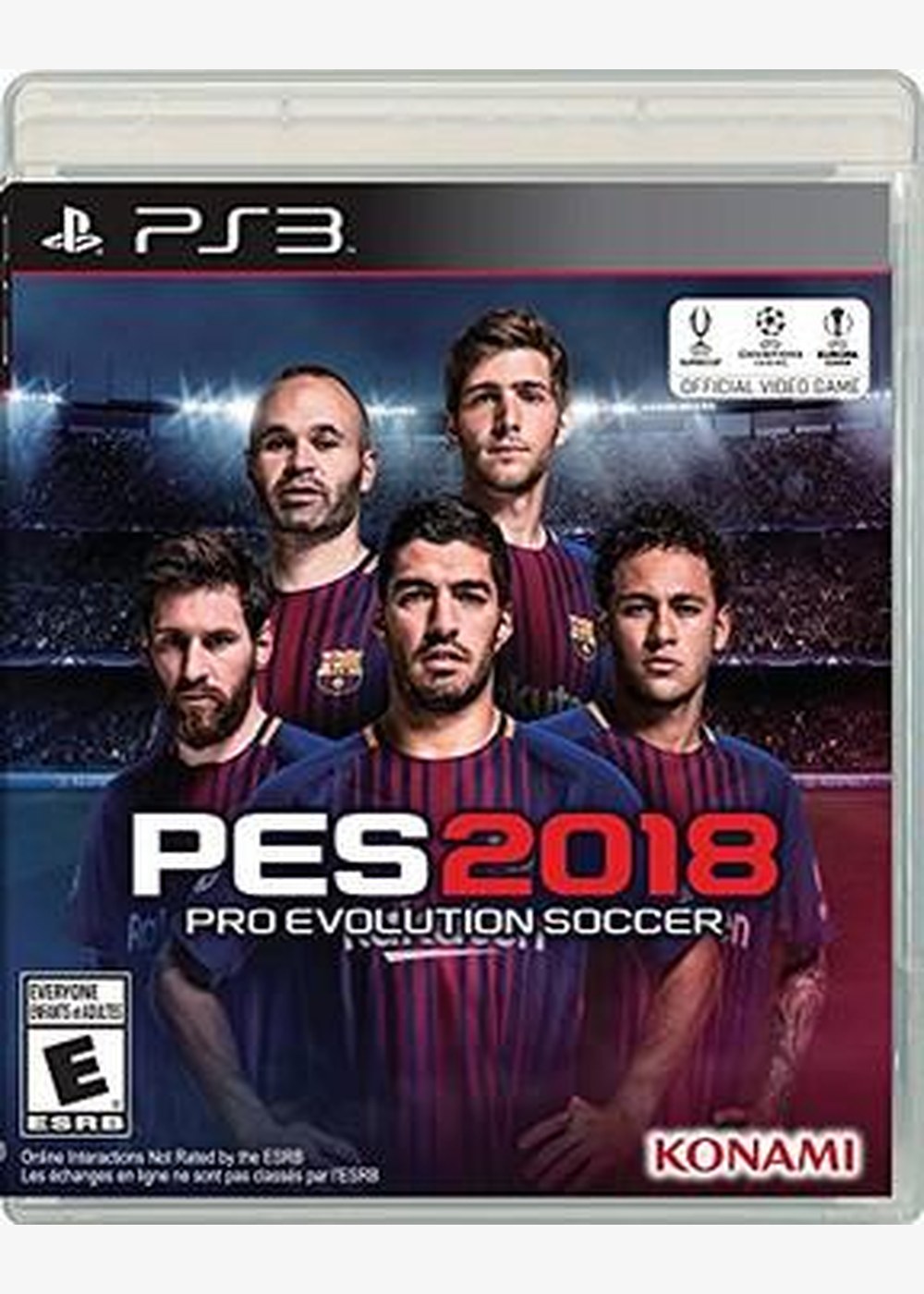 Portada de Pro Evolution Soccer 2018 Estándar para PS3 (US)