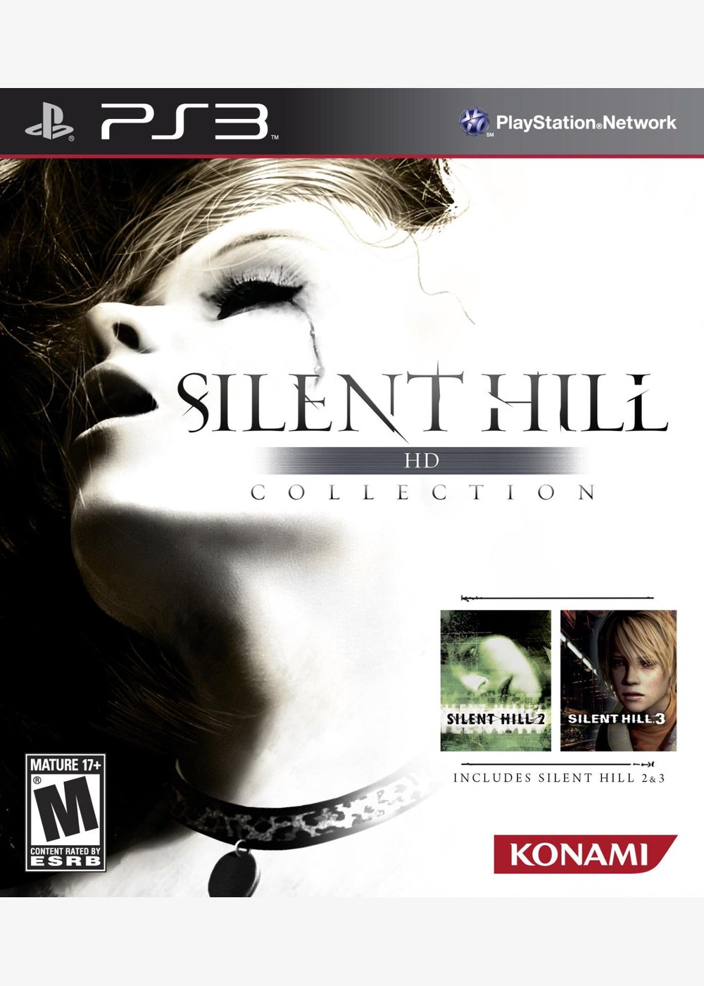 Portada de Silent Hill HD Collection Estándar para PS3 (US)