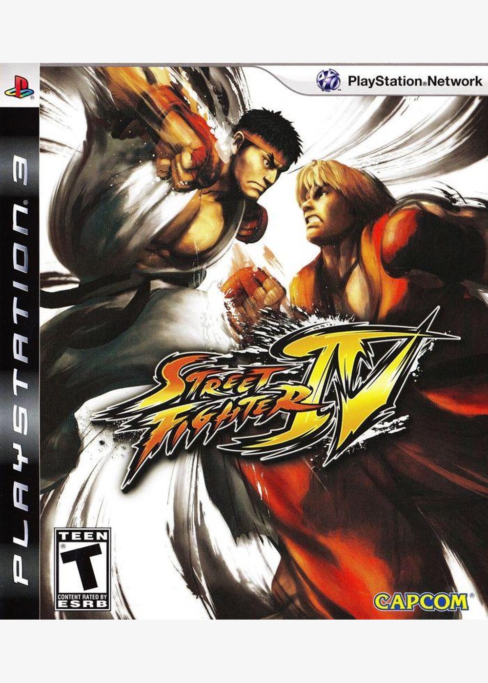 Portada de Street Fighter IV Estándar para PS3 (US)