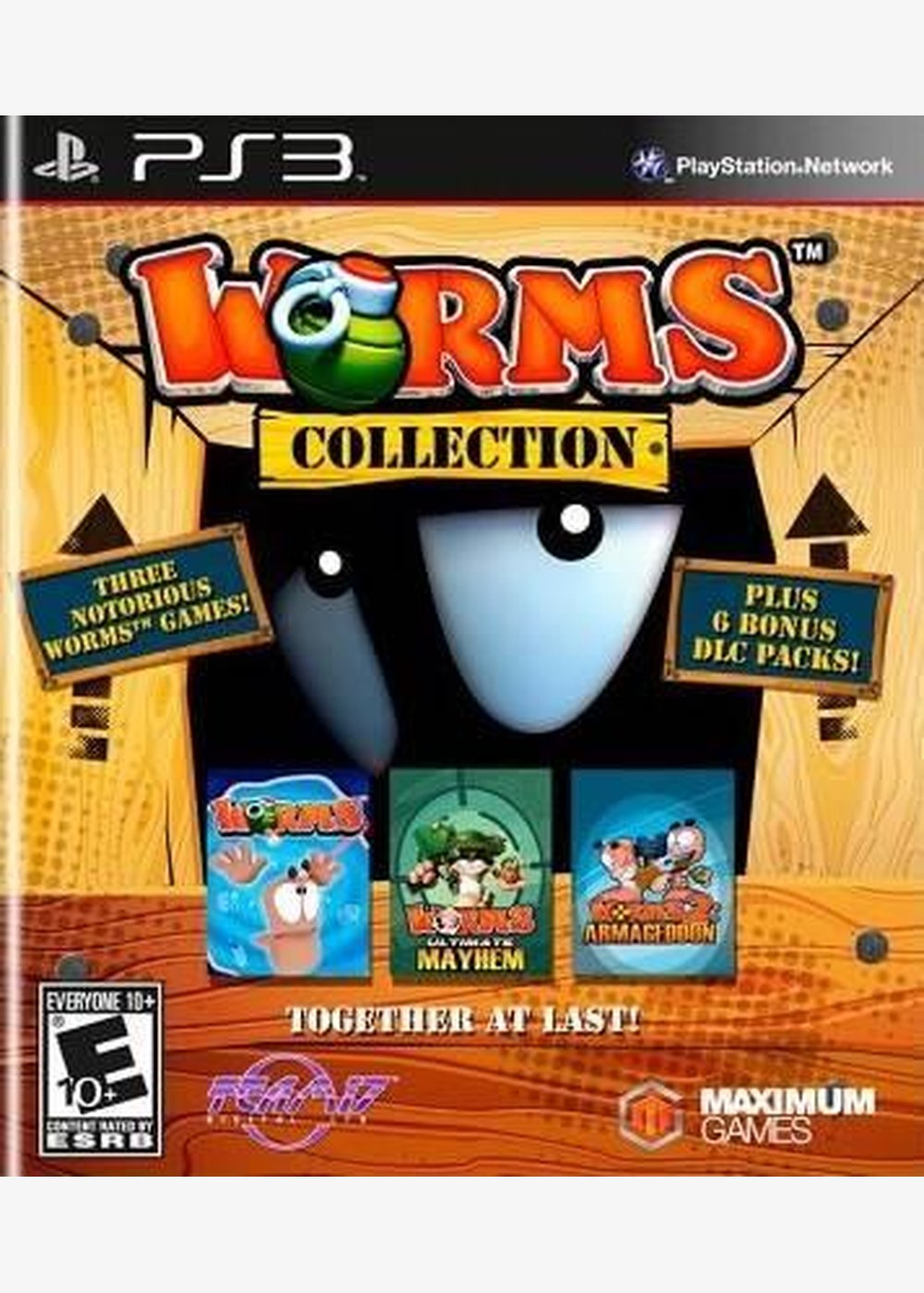 Portada de Worms Collection Estándar para PS3 (US)
