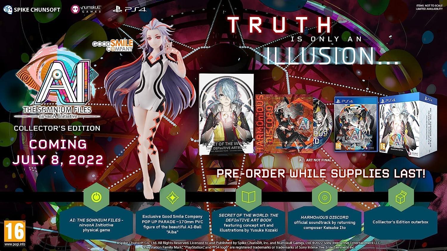 AI: The Somnium Files Nirvana Initiative [Collector's Edition]