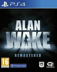 Portada de Alan Wake para PS4 (PAL España)