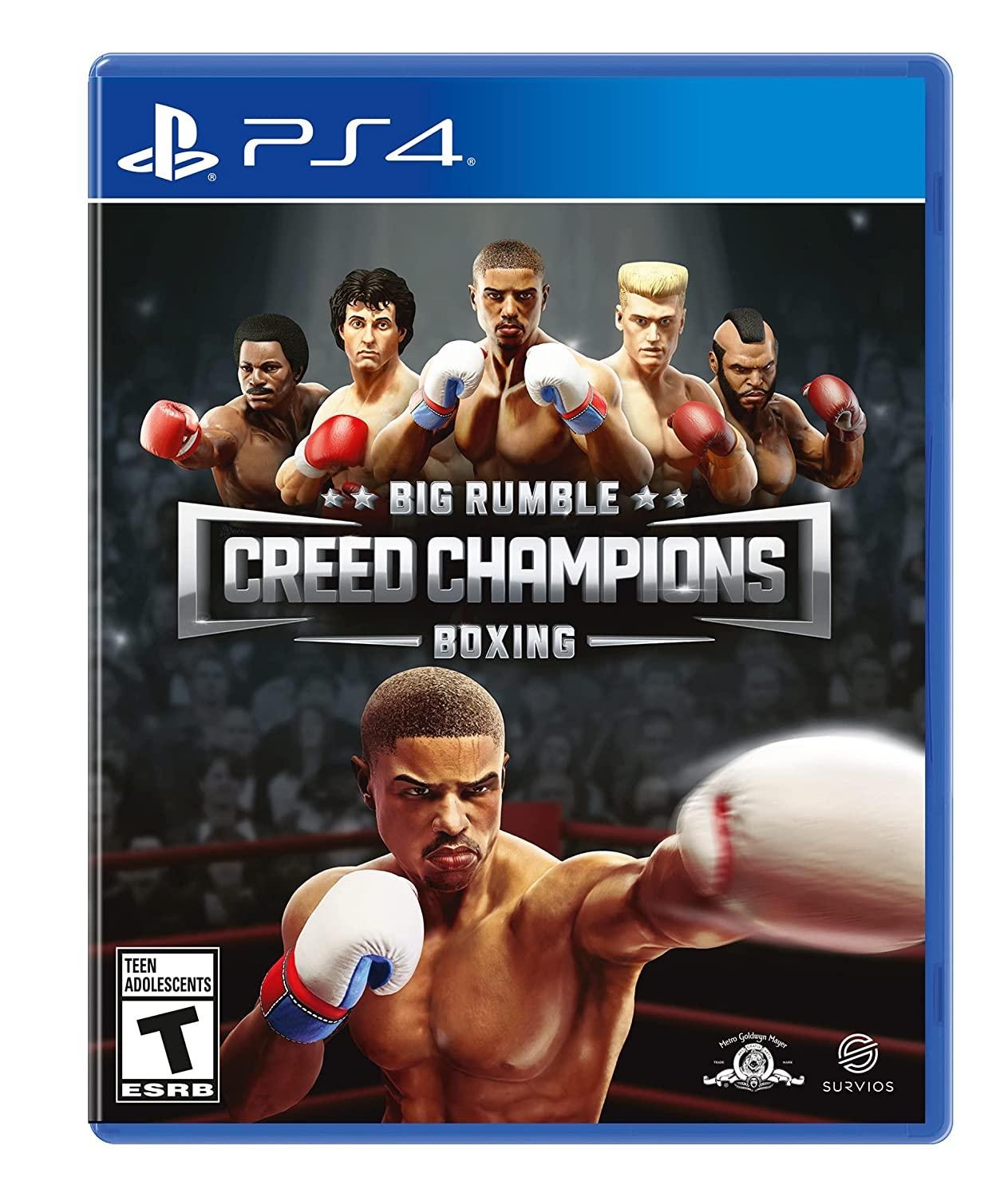 Portada de Big Rumble Boxing: Creed Champions para PS4 (NTSC USA)