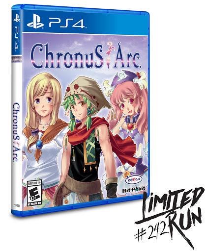 Portada de Chronus Arc para PS4 (NTSC USA)