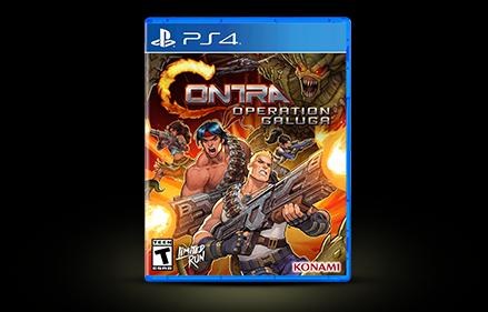 Portada de Contra: Operation Galuga para PS4 (NTSC USA)