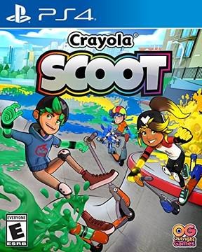 Portada de Crayola Scoot para PS4 (NTSC USA)