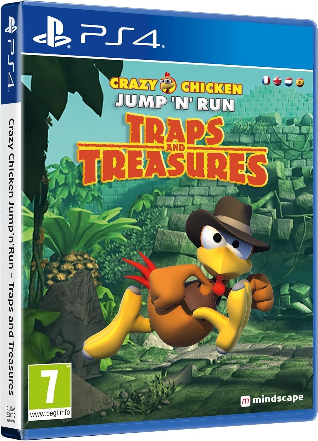 Crazy Chicken Jump 'N' Run: Traps And Treasures