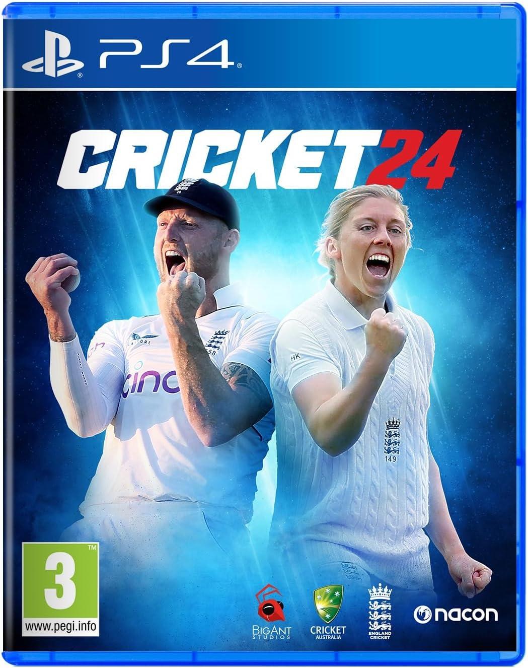Portada de Cricket 24 para PS4 (PAL España)