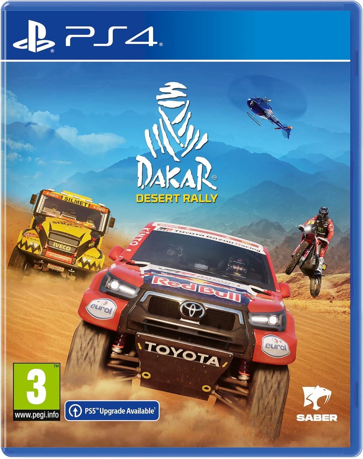 Portada de Dakar Desert Rally para PS4 (PAL España)