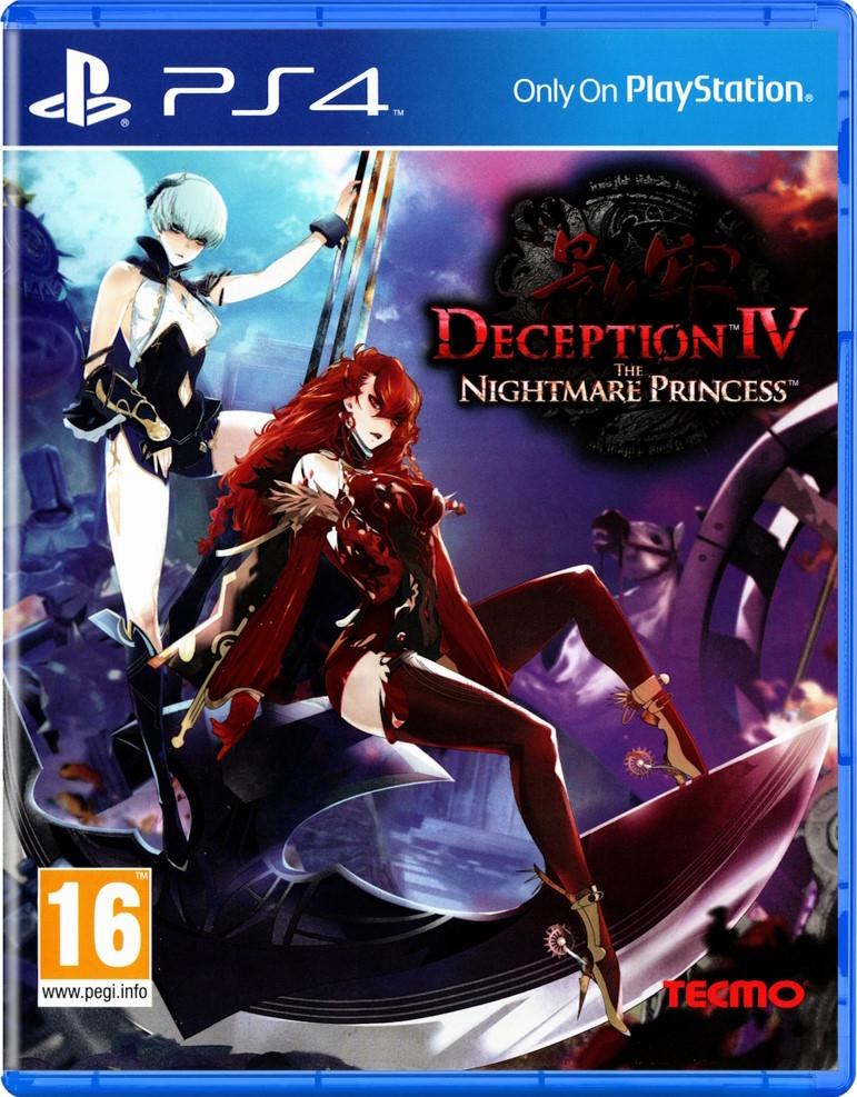 Portada de Deception IV The Nightmare Princess para PS4 (PAL España)
