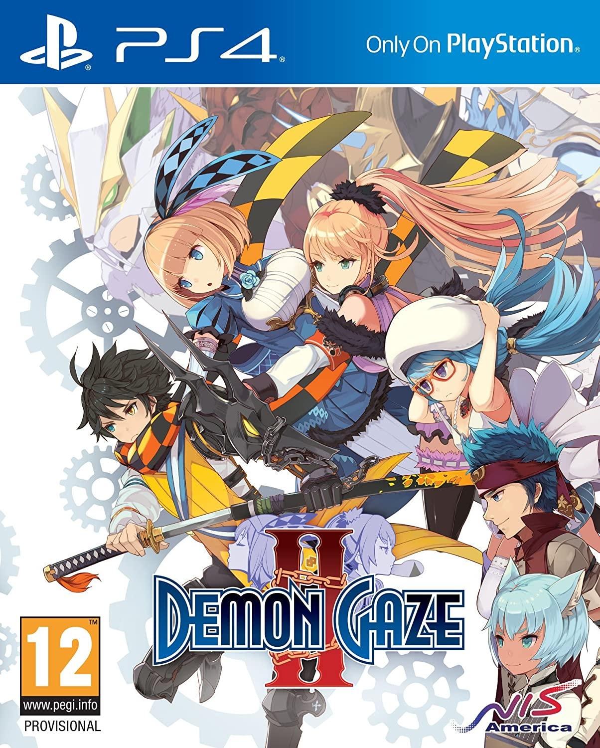 Portada de Demon Gaze II para PS4 (PAL España)
