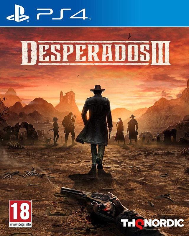 Portada de Desperados III para PS4 (PAL España)