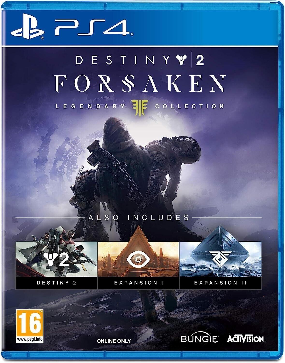 Portada de Destiny 2 Forsaken Legendary Collection para PS4 (PAL España)
