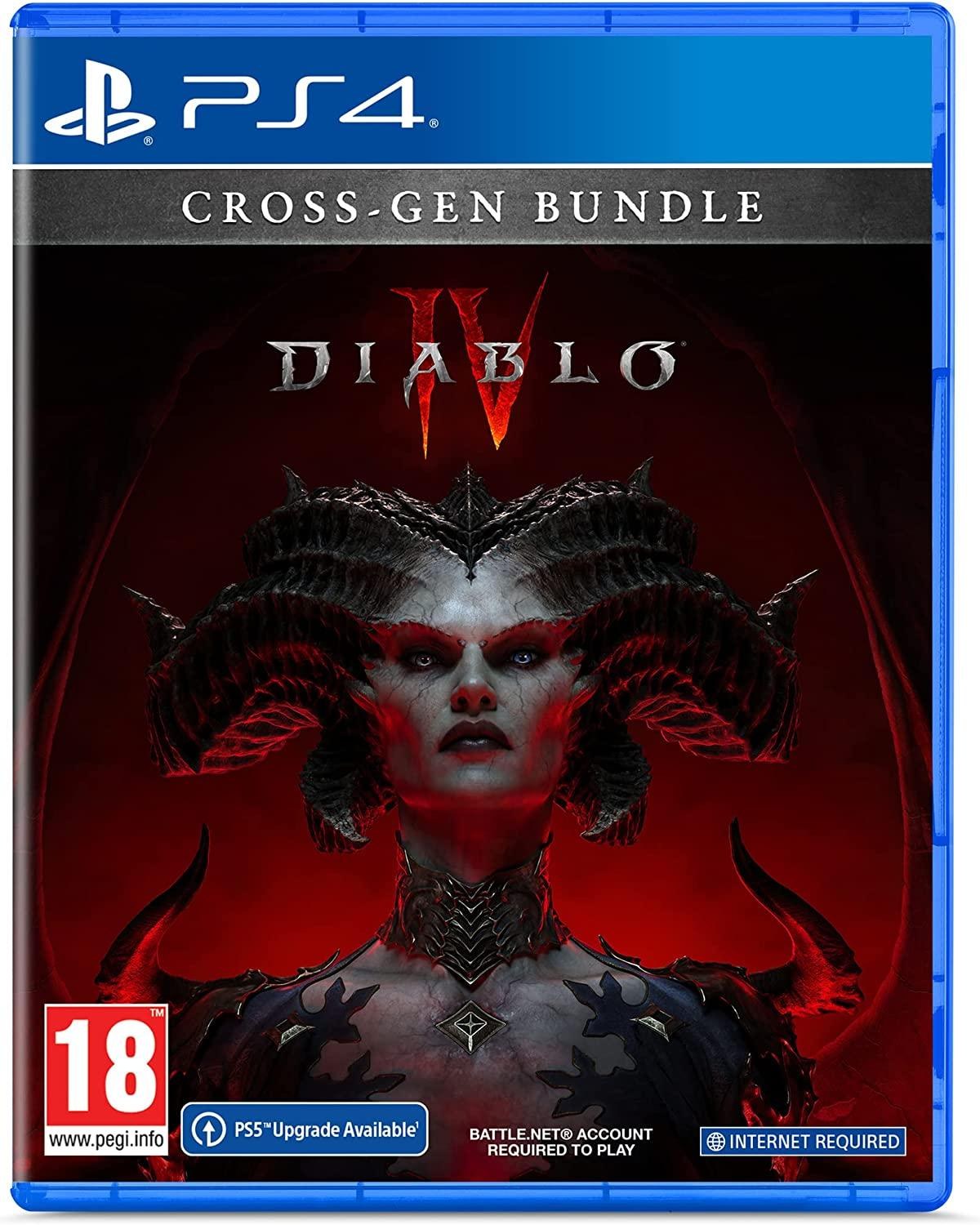Portada de Diablo IV para PS4 (PAL España)