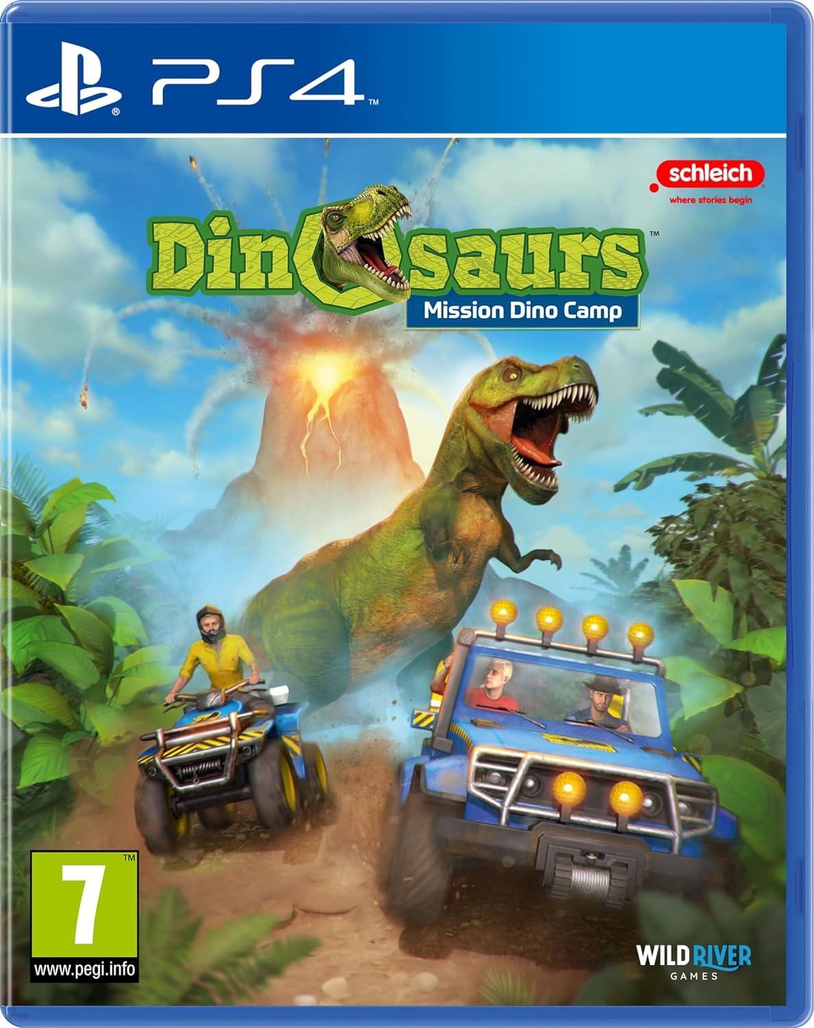 Portada de Dinosaurs: Mission Dino Camp para PS4 (PAL España)