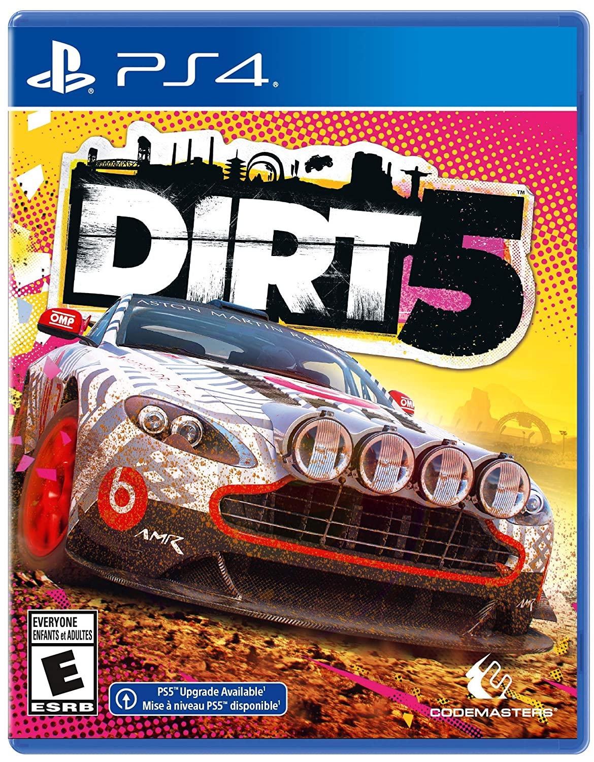 Portada de Dirt 5 para PS4 (NTSC USA)