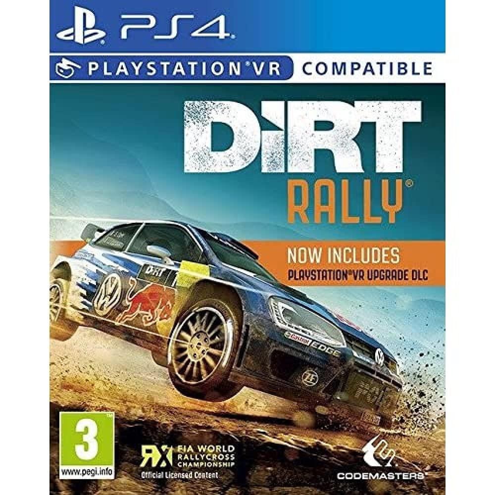 Portada de Dirt Rally VR para PS4 (PAL España)