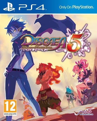 Portada de Disgaea 5 Alliance of Vengeance para PS4 (PAL España)