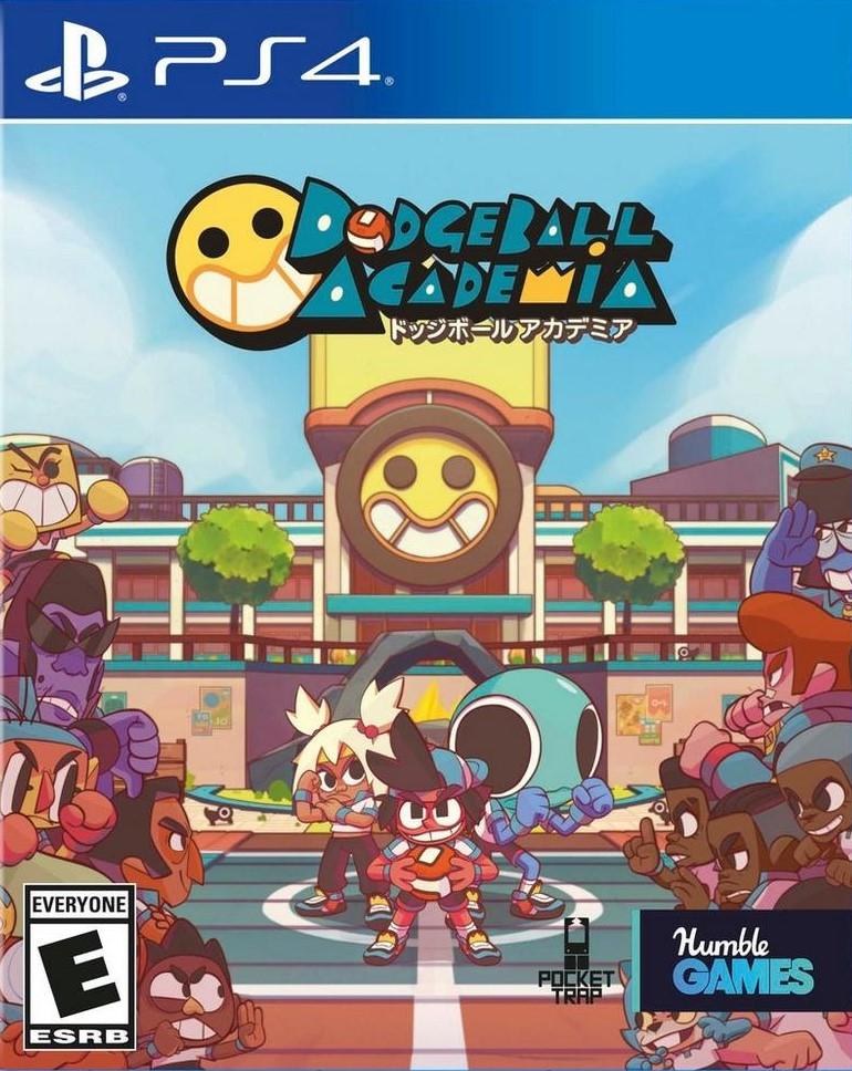Portada de Dodgeball Academia para PS4 (NTSC USA)