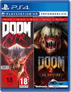 Portada de Doom VR Pack para PS4 (PAL España)