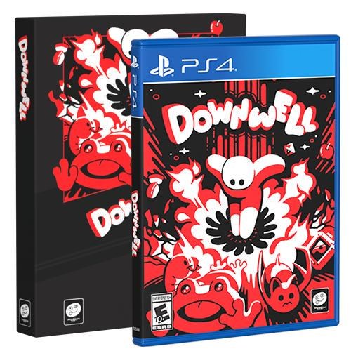Portada de Downwell para PS4 (NTSC USA)