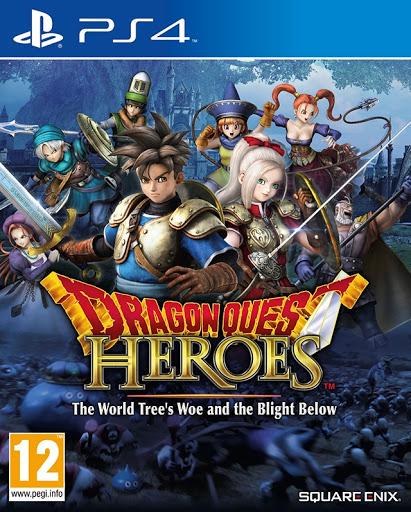 Portada de Dragon Quest Heroes para PS4 (PAL España)