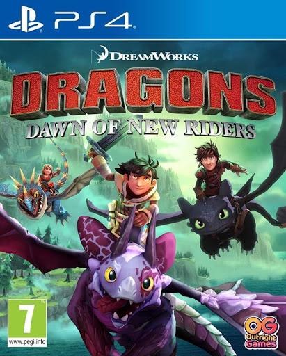 Portada de Dragons Dawn Of New Riders para PS4 (PAL España)