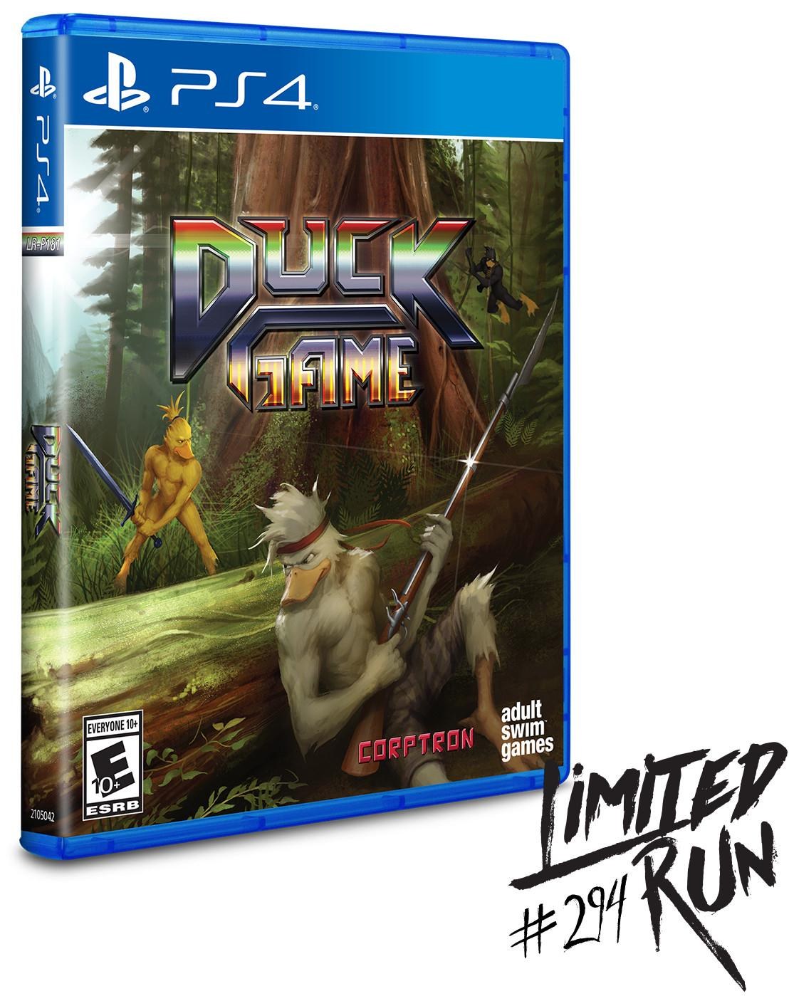 Portada de Duck Game para PS4 (NTSC USA)