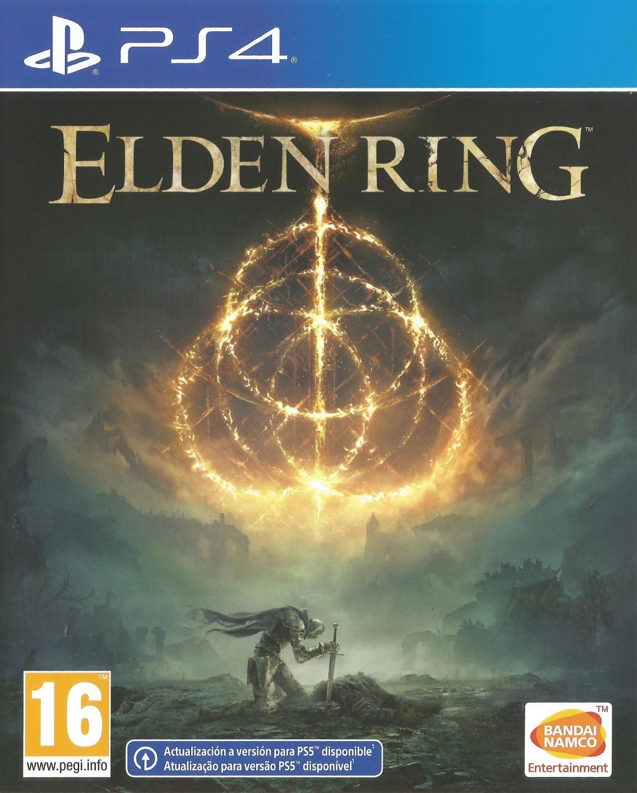 Portada de Elden Ring para PS4 (PAL España)