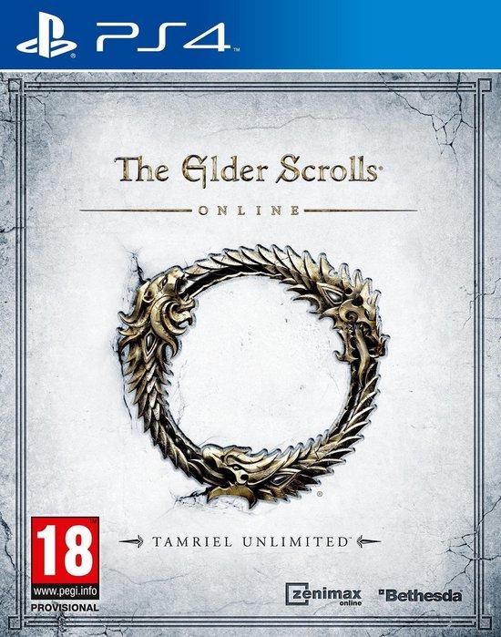Portada de Elder Scrolls Online Tamriel Unlimited para PS4 (PAL España)