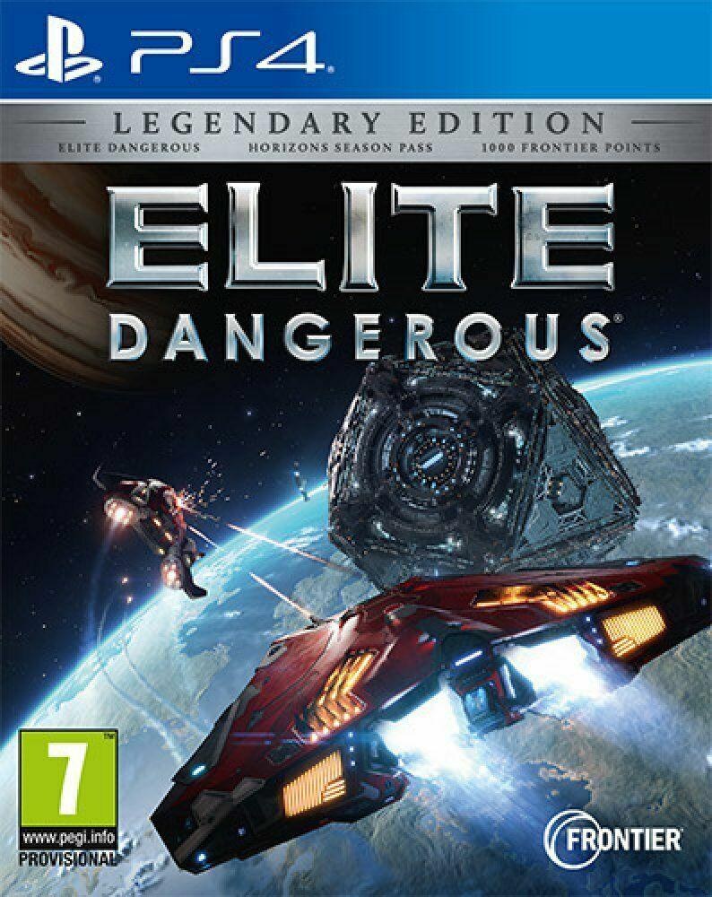 Portada de Elite Dangerous: Legendary Edition para PS4 (PAL España)