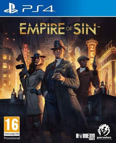 Portada de Empire of Sin para PS4 (PAL España)