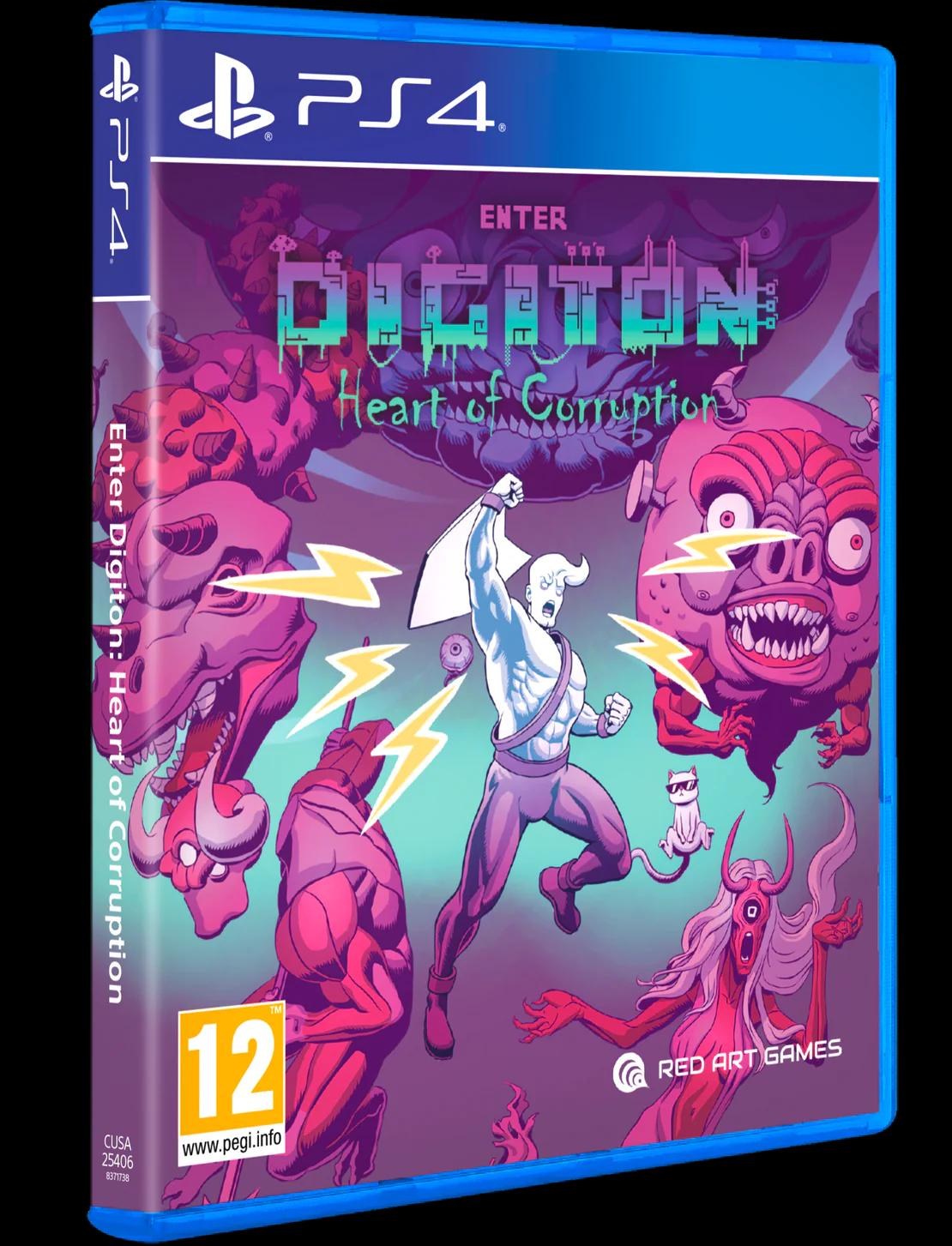 Portada de Enter Digiton: Heart of Corruption para PS4 (PAL España)