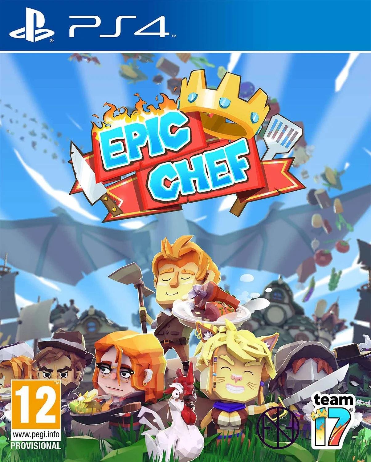 Portada de Epic Chef para PS4 (PAL España)