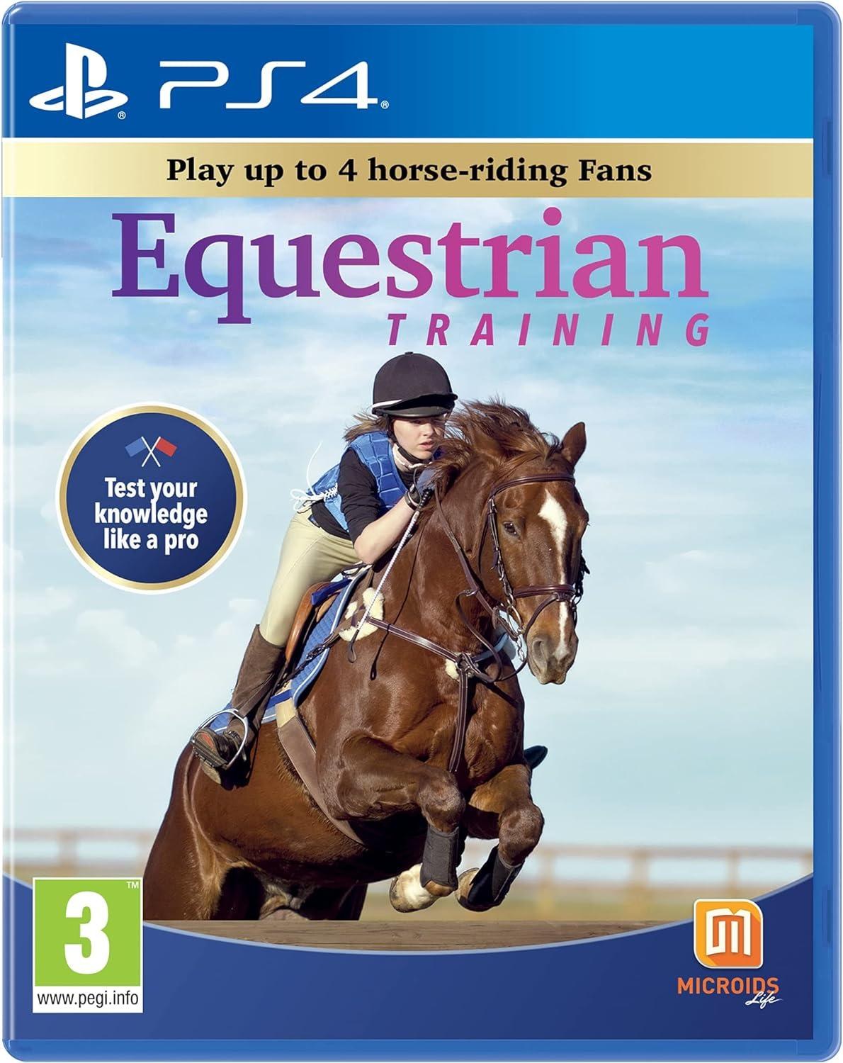 Portada de Equestrian Training para PS4 (PAL España)