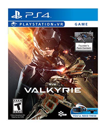 Portada de EVE Valkyrie VR para PS4 (NTSC USA)