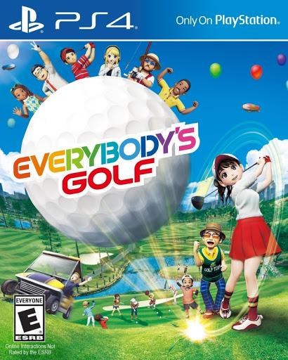 Portada de Everybody's Golf para PS4 (NTSC USA)