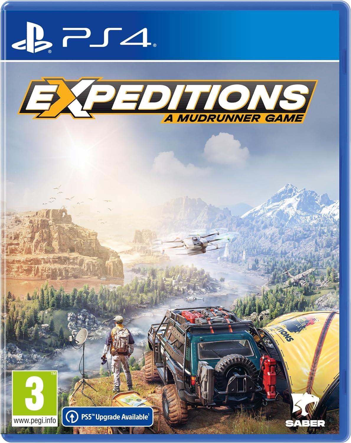 Portada de Expeditions: A MudRunner Game para PS4 (PAL España)