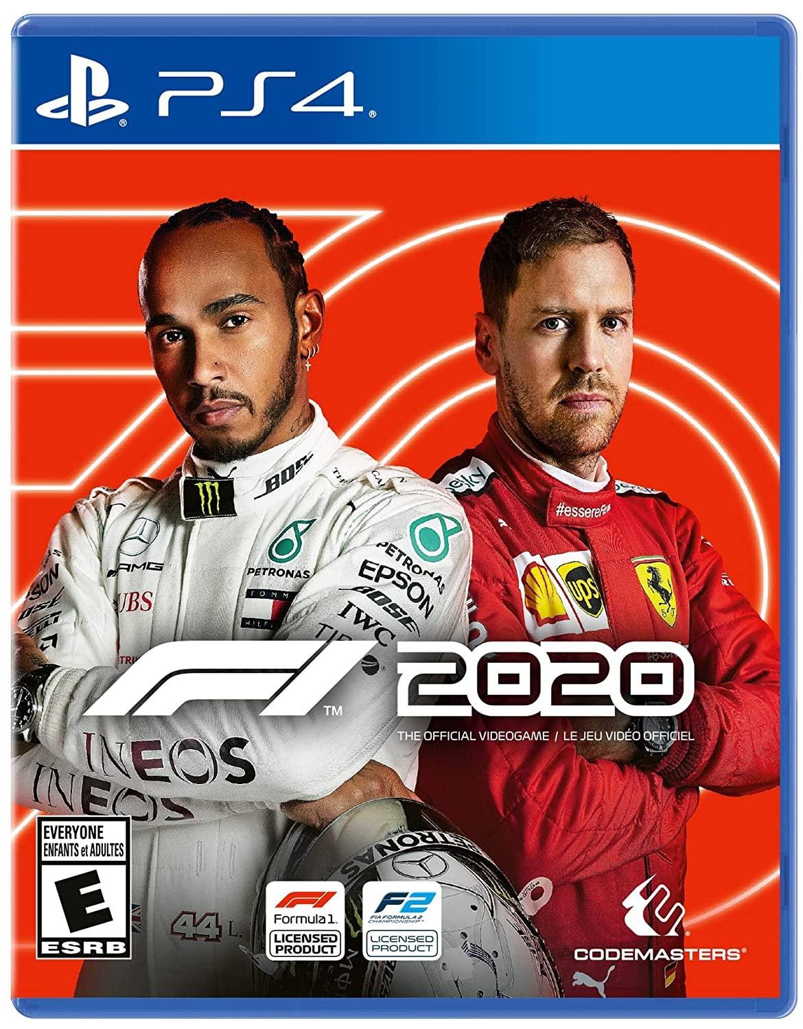 Portada de F1 2020 para PS4 (NTSC USA)