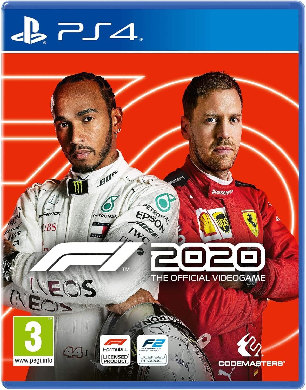 Portada de F1 2020 para PS4 (PAL España)