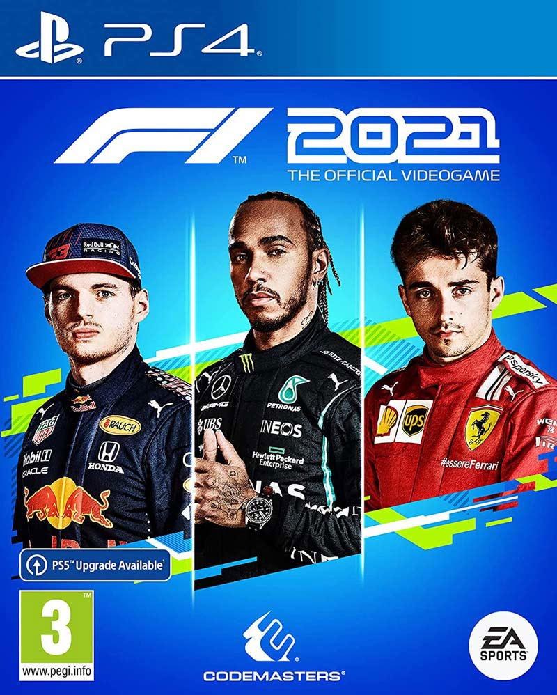 Portada de F1 2021 para PS4 (PAL España)
