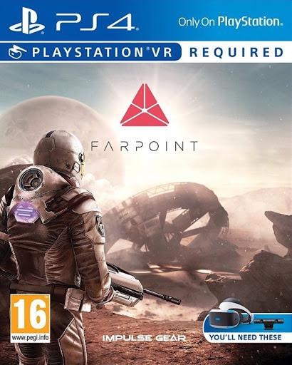 Portada de Farpoint para PS4 (PAL España)
