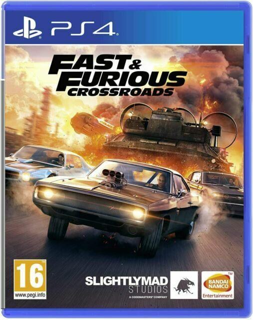 Portada de Fast and Furious Crossroads para PS4 (PAL España)